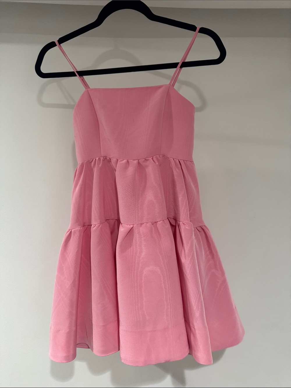 Bardot Pink Tiered Spaghetti Strap Girls' Dress